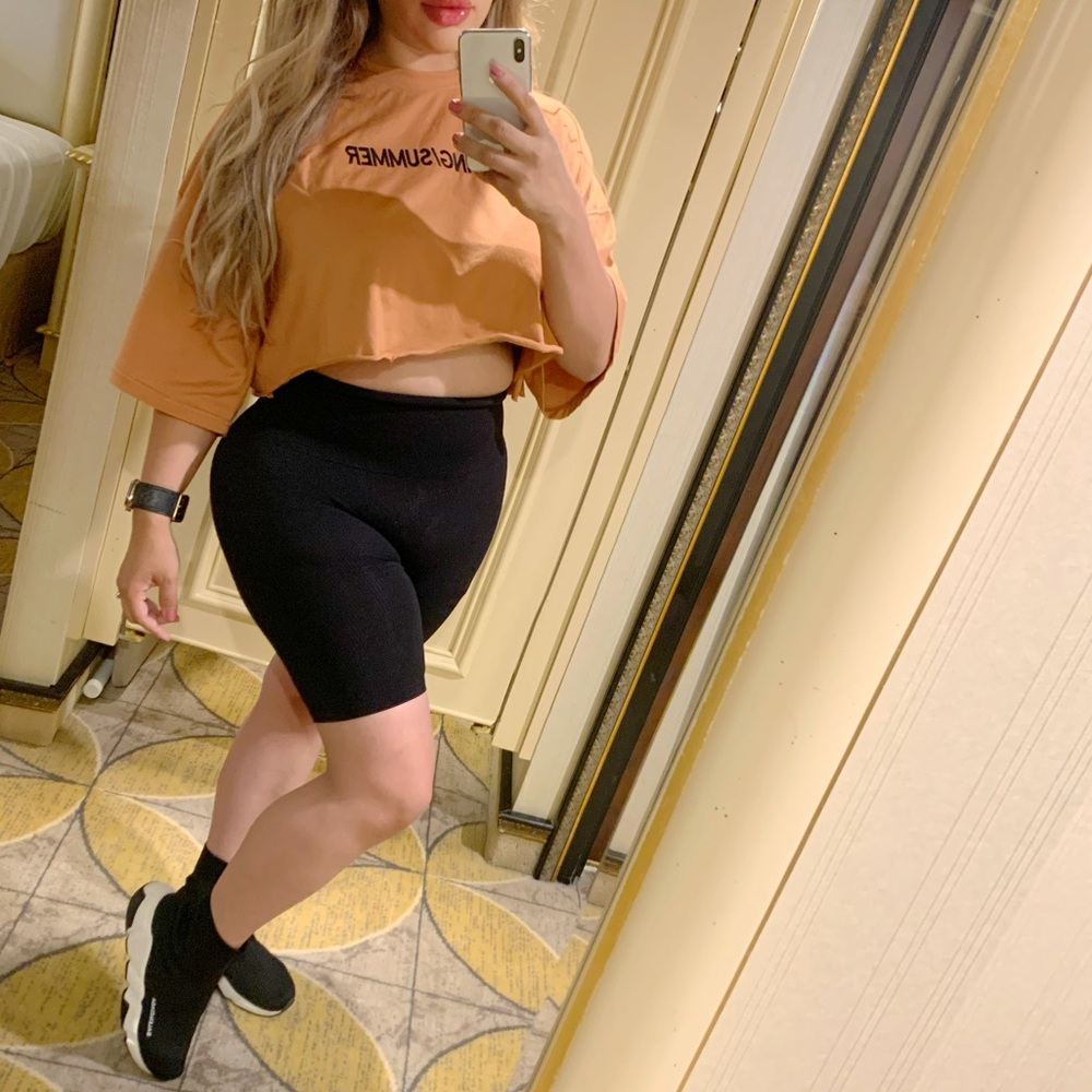 Spring summer auburn crop top - Picture 2 of 4